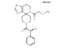 (1S)-2-[5-(methoxyacetyl)-1,5,6,7-tetrahydro-1'H-spiro[imidazo[4,5-c]pyridine-4,4'-piperidin]-1'-yl]-2-oxo-1-phenylethanol
