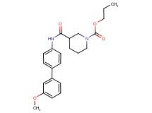 propyl 3-{[(3'-methoxybiphenyl-4-yl)amino]carbonyl}piperidine-1-carboxylate