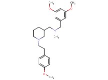 (3,5-dimethoxybenzyl)({1-[2-(4-methoxyphenyl)ethyl]-3-piperidinyl}methyl)methylamine