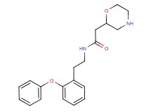 2-morpholin-2-yl-N-[2-(2-phenoxyphenyl)ethyl]acetamide