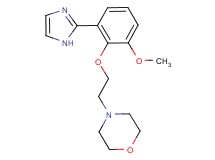 4-{2-[2-(1H-imidazol-2-yl)-6-methoxyphenoxy]ethyl}morpholine
