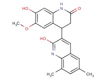 2,7'-dihydroxy-6'-methoxy-6,8-dimethyl-3',4'-dihydro-3,4'-biquinolin-2'(1'H)-one