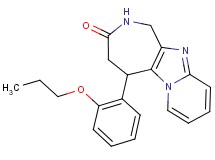 5-(2-propoxyphenyl)-1,2,4,5-tetrahydro-3H-pyrido[1',2':1,2]imidazo[4,5-c]azepin-3-one