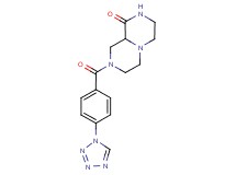 8-[4-(1H-tetrazol-1-yl)benzoyl]hexahydro-2H-pyrazino[1,2-a]pyrazin-1(6H)-one