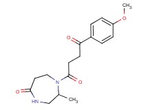 1-[4-(4-methoxyphenyl)-4-oxobutanoyl]-2-methyl-1,4-diazepan-5-one