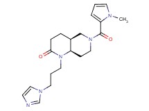 (4aS*,8aR*)-1-[3-(1H-imidazol-1-yl)propyl]-6-[(1-methyl-1H-pyrrol-2-yl)carbonyl]octahydro-1,6-naphthyridin-2(1H)-one