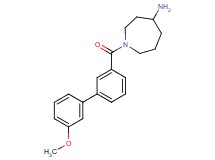 1-[(3'-methoxy-3-biphenylyl)carbonyl]-4-azepanamine