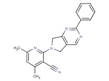 4,6-dimethyl-2-(2-phenyl-5,7-dihydro-6H-pyrrolo[3,4-d]pyrimidin-6-yl)nicotinonitrile
