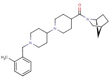 4-[(1S*,4S*)-2-azabicyclo[2.2.1]hept-2-ylcarbonyl]-1'-(2-methylbenzyl)-1,4'-bipiperidine