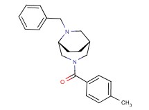 (1R*,5R*)-6-benzyl-3-(4-methylbenzoyl)-3,6-diazabicyclo[3.2.2]nonane
