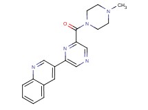 3-{6-[(4-methylpiperazin-1-yl)carbonyl]pyrazin-2-yl}quinoline
