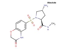 (4R)-4-amino-N-methyl-1-[(3-oxo-3,4-dihydro-2H-1,4-benzoxazin-6-yl)sulfonyl]-L-prolinamide