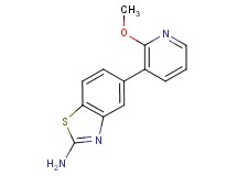 5-(2-methoxypyridin-3-yl)-1,3-benzothiazol-2-amine