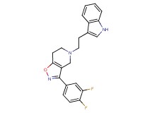 3-(3,4-difluorophenyl)-5-[2-(1H-indol-3-yl)ethyl]-4,5,6,7-tetrahydroisoxazolo[4,5-c]pyridine