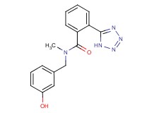 N-(3-hydroxybenzyl)-N-methyl-2-(1H-tetrazol-5-yl)benzamide