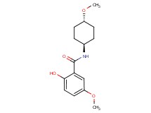 2-hydroxy-5-methoxy-N-(trans-4-methoxycyclohexyl)benzamide