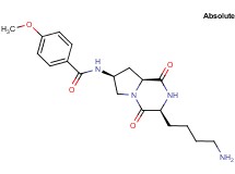 N-[(3S,7S,8aS)-3-(4-aminobutyl)-1,4-dioxooctahydropyrrolo[1,2-a]pyrazin-7-yl]-4-methoxybenzamide