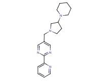 5-[(3-piperidin-1-ylpyrrolidin-1-yl)methyl]-2-pyridin-2-ylpyrimidine