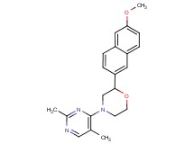 4-(2,5-dimethylpyrimidin-4-yl)-2-(6-methoxy-2-naphthyl)morpholine
