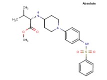 methyl N-(1-{4-[(phenylsulfonyl)amino]phenyl}-4-piperidinyl)-L-valinate