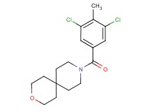 9-(3,5-dichloro-4-methylbenzoyl)-3-oxa-9-azaspiro[5.5]undecane