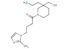 {1-[4-(2-methyl-1H-imidazol-1-yl)butanoyl]-3-propylpiperidin-3-yl}methanol
