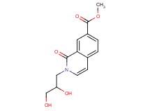 methyl 2-(2,3-dihydroxypropyl)-1-oxo-1,2-dihydroisoquinoline-7-carboxylate