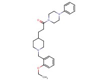 1-{3-[1-(2-ethoxybenzyl)-4-piperidinyl]propanoyl}-4-phenylpiperazine