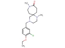 4-(3-chloro-4-ethoxybenzyl)-1,9-dimethyl-1,4,9-triazaspiro[5.6]dodecan-10-one