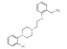 2-{4-[2-(2-ethylphenoxy)ethyl]piperazin-1-yl}phenol