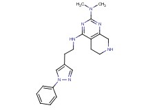 N~2~,N~2~-dimethyl-N~4~-[2-(1-phenyl-1H-pyrazol-4-yl)ethyl]-5,6,7,8-tetrahydropyrido[3,4-d]pyrimidine-2,4-diamine