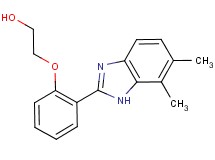 2-[2-(6,7-dimethyl-1H-benzimidazol-2-yl)phenoxy]ethanol