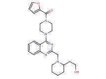 2-[1-({4-[4-(2-furoyl)-1-piperazinyl]-2-quinazolinyl}methyl)-2-piperidinyl]ethanol