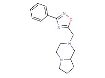 2-[(3-phenyl-1,2,4-oxadiazol-5-yl)methyl]octahydropyrrolo[1,2-a]pyrazine