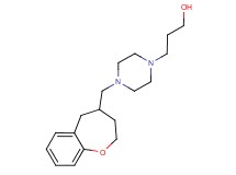 3-[4-(2,3,4,5-tetrahydro-1-benzoxepin-4-ylmethyl)piperazin-1-yl]propan-1-ol