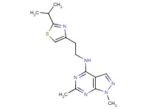 N-[2-(2-isopropyl-1,3-thiazol-4-yl)ethyl]-1,6-dimethyl-1H-pyrazolo[3,4-d]pyrimidin-4-amine