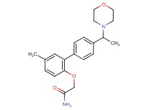 2-{[5-methyl-4'-(1-morpholin-4-ylethyl)biphenyl-2-yl]oxy}acetamide
