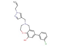 4-[(1-allyl-1H-pyrazol-4-yl)methyl]-7-(3-chlorophenyl)-2,3,4,5-tetrahydro-1,4-benzoxazepin-9-ol