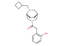 2-{2-[(1R*,5R*)-6-(cyclobutylmethyl)-3,6-diazabicyclo[3.2.2]non-3-yl]-2-oxoethyl}phenol