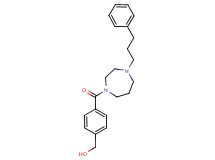 (4-{[4-(3-phenylpropyl)-1,4-diazepan-1-yl]carbonyl}phenyl)methanol