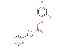 2-{1-[(2,4-dichlorophenoxy)acetyl]-3-azetidinyl}pyridine
