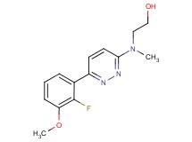 2-[[6-(2-fluoro-3-methoxyphenyl)pyridazin-3-yl](methyl)amino]ethanol