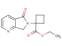 ethyl 1-(5-oxo-5,7-dihydro-6H-pyrrolo[3,4-b]pyridin-6-yl)cyclobutanecarboxylate