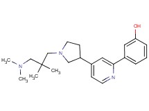 3-(4-{1-[3-(dimethylamino)-2,2-dimethylpropyl]pyrrolidin-3-yl}pyridin-2-yl)phenol