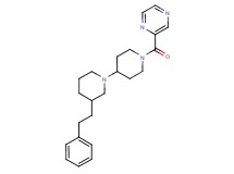 3-(2-phenylethyl)-1'-(2-pyrazinylcarbonyl)-1,4'-bipiperidine
