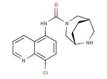 rel-(1S,5S)-N-(8-chloro-5-quinolinyl)-3,6-diazabicyclo[3.2.2]nonane-3-carboxamide hydrochloride