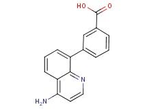 3-(4-aminoquinolin-8-yl)benzoic acid