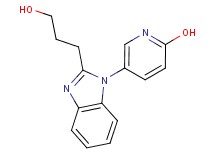 5-[2-(3-hydroxypropyl)-1H-benzimidazol-1-yl]pyridin-2-ol