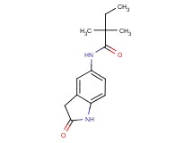 2,2-dimethyl-N-(2-oxo-2,3-dihydro-1H-indol-5-yl)butanamide