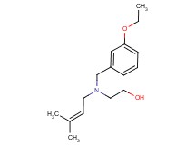 2-[(3-ethoxybenzyl)(3-methylbut-2-en-1-yl)amino]ethanol